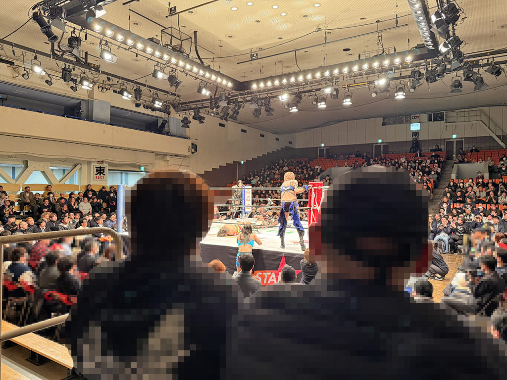 後楽園ホールでプロレスを見る！座席表つき、見えにくい席も教えます