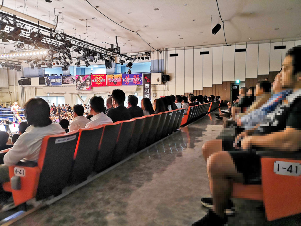 後楽園ホールでプロレスを見る！座席表つき、見えにくい席も教えます