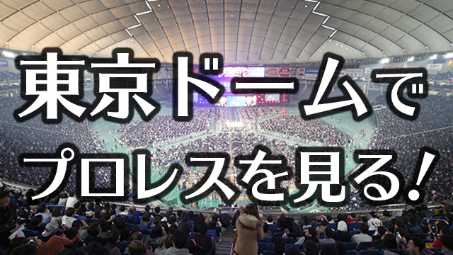 東京ドームの座席・席順・アクセスを解説。初めてのプロレス観戦！