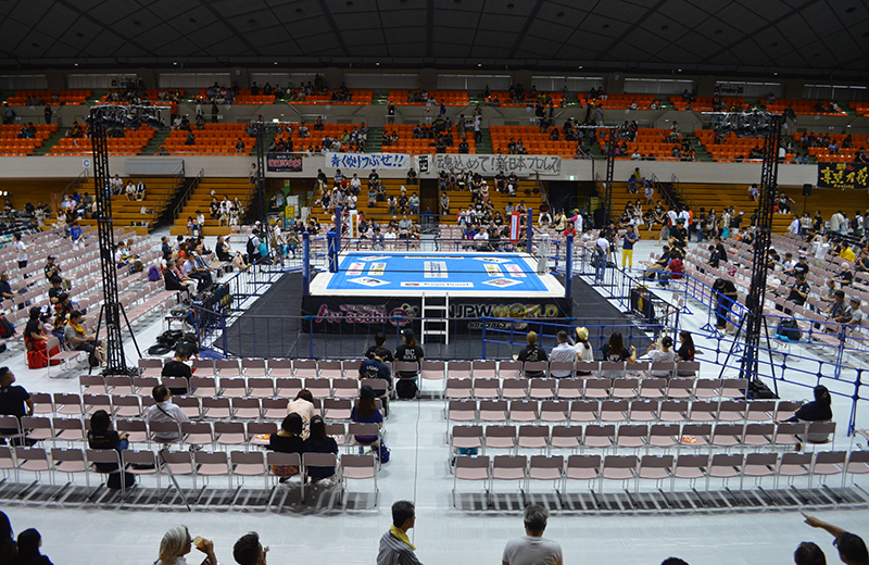 町田市立総合体育館の座席・席順・アクセスを解説。初めてのプロレス観戦！