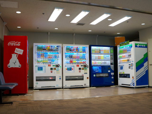 大阪城ホール 自動販売機