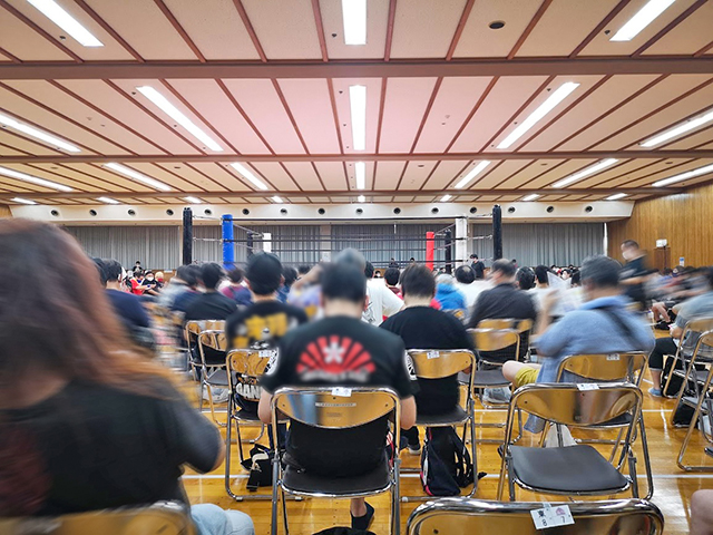 日本ガイシ スポーツプラザ第3競技場でプロレスを見る！座席を紹介