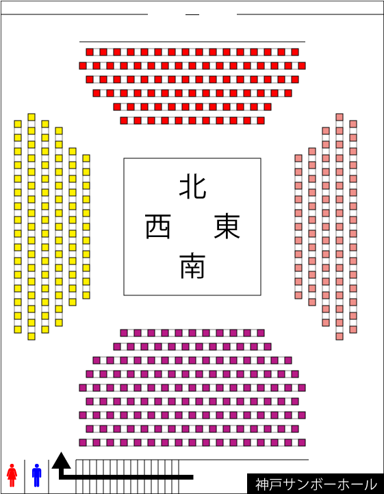 神戸サンボーホールでプロレスを見る！関西聖地の座席・アクセスを紹介
