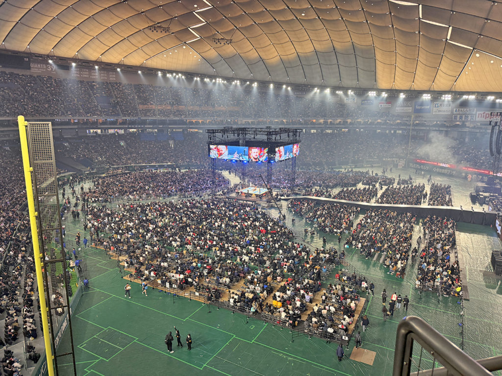 東京ドームでプロレスを見る!イッテンヨンのプロレス初詣