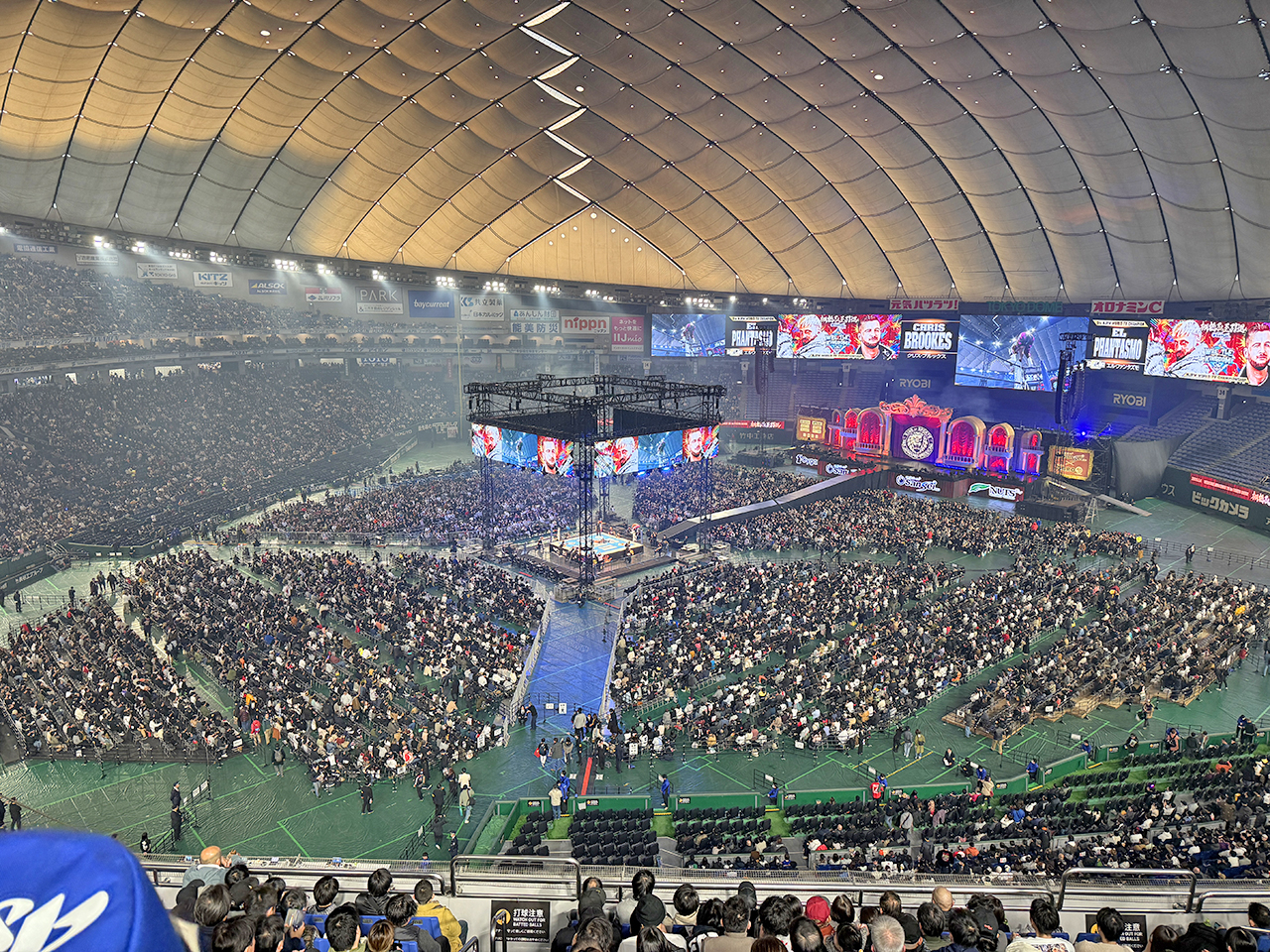 東京ドームでプロレスを見る!イッテンヨンのプロレス初詣