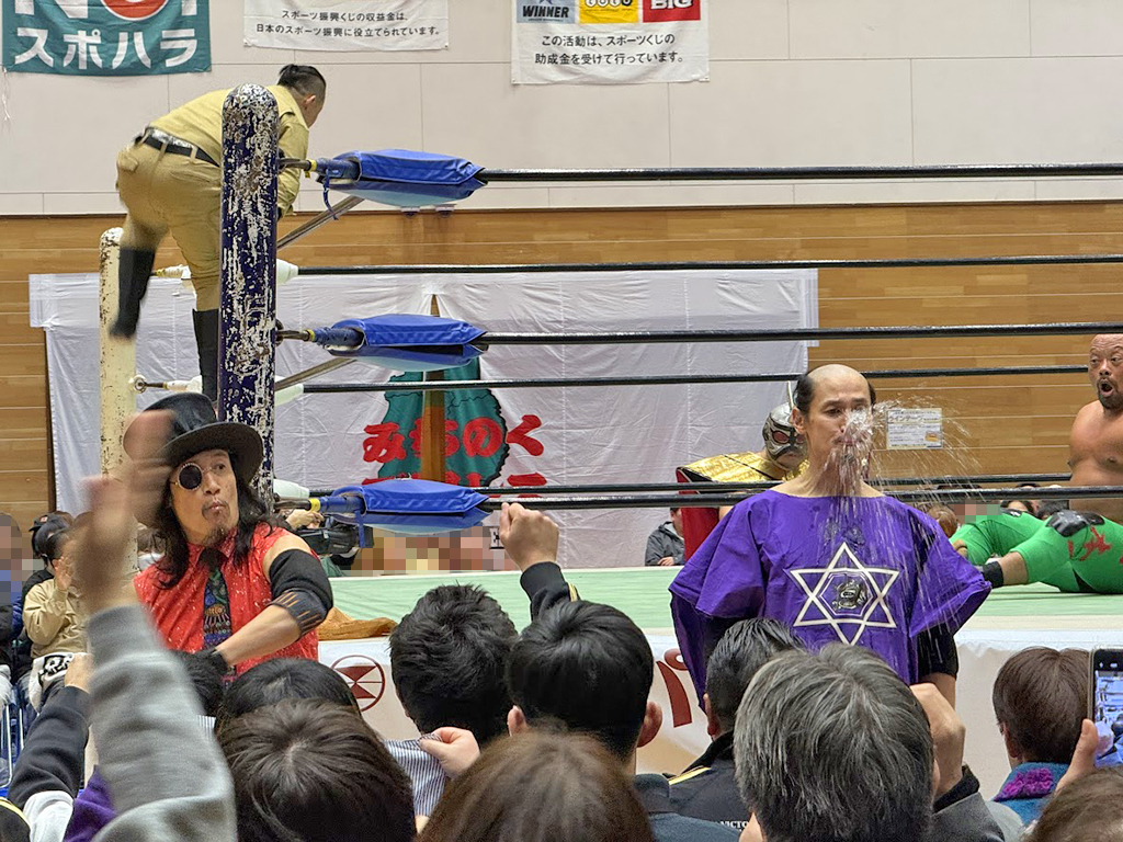 矢巾町民体育館(岩手県)でプロレスを見る!